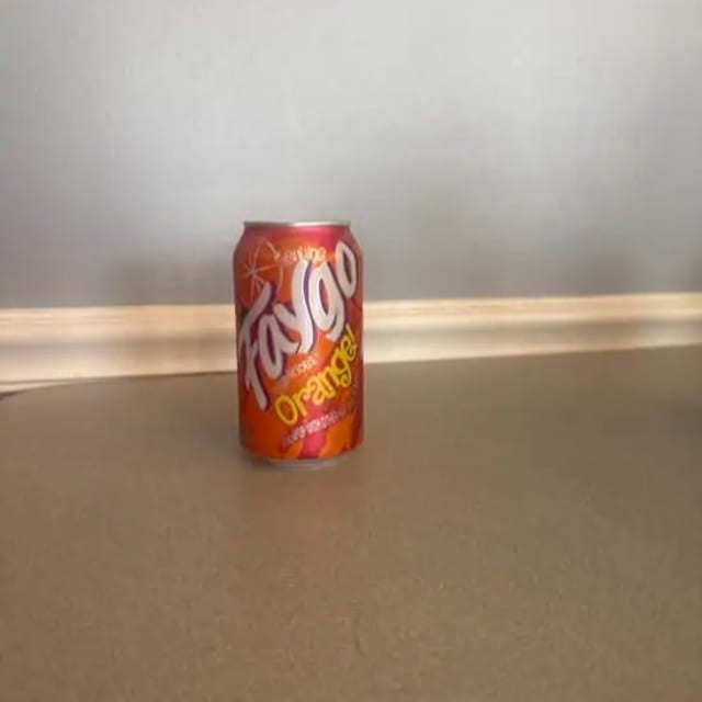 Faygo Orange (12 oz).