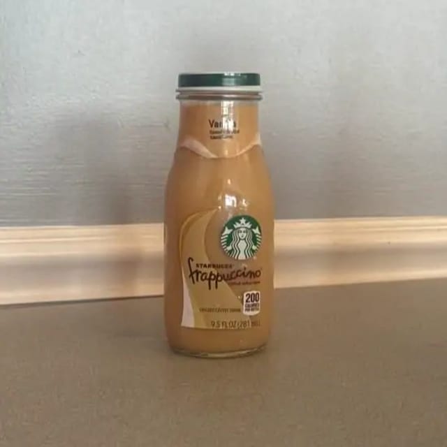 Starbucks Frappuccino Vanilla (9.5 oz).