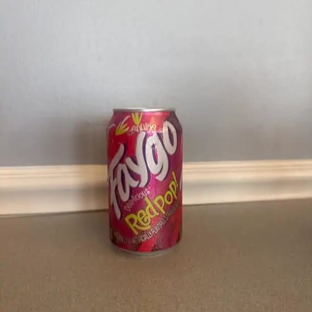 Faygo Red Pop (12 oz).