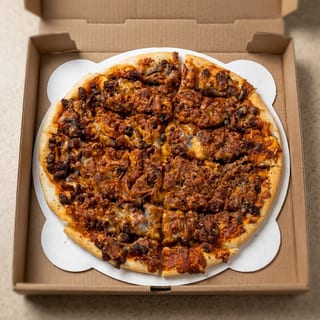 Bacon Double Cheeseburger Pizza