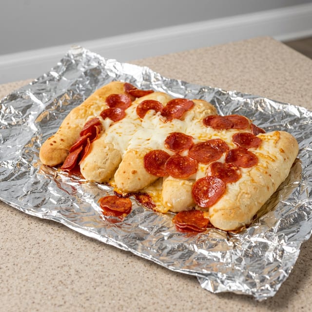 Pepperoni Sticks with Cheese.